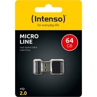 Intenso Micro Line 64 GB, USB-Stick schwarz