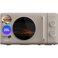 Medion MD100119 Life Retro, Mikrowelle beige