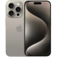 Apple iPhone 15 Pro 128GB Generalüberhalt, Handy Titan Natur, iOS