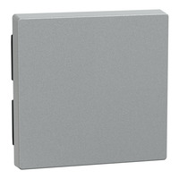 Merten Wippe Aluminium für Wechselschalter, Kreuzschalter und Taster, einteilige Ausführung aluminium, Retail