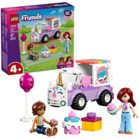 LEGO 42675 Friends Einhorn-Kuchenlieferwagen, Konstruktionsspielzeug 
