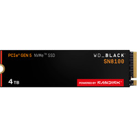 WD Black SN8100 4TB, SSD PCIe 5.0 x4, NVMe 2.0, M.2 2280