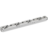 Alphacool Apex Manifold 360mm, Verteiler aluminium/transparent