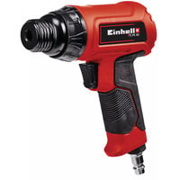EINHELL Druckluft-Meißelhammer TC-PC 45 Set rot/schwarz, mit 4-teiligem Meißel-Set, Nadel-Entroster
