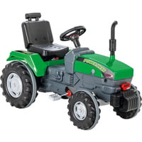 Jamara Trettraktor Power Drag, Kinderfahrzeug grün