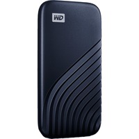 WD My Passport SSD 2 TB, Externe SSD blau, USB-C 3.2 Gen 2 (10 Gbit/s)