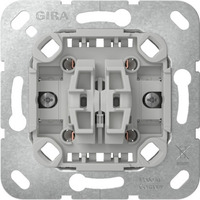 Gira Wipptaster Wechsler Einsatz 10 Ampere 250 Volt Wechselkontakt zweifach Retail