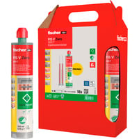 fischer Injektionsmörtel FIS V Zero 300 T Sixpack grün, 6 Kartuschen mit je 300ml