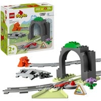 LEGO 10425 DUPLO Town Eisenbahntunnel und Schienen Erweiterungsset, Konstruktionsspielzeug 