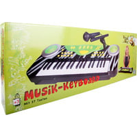 VEDES Elektronisches Keyboard mit Mikrofon, Länge 68 cm 