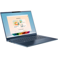 Acer Aspire 14 AI (A14-11M-X7MH), Notebook blau, Qualcomm Snapdragon X X1-26-100, Qualcomm Adreno GPU, 16 GB LPDDR5X, 512 GB (512 GB SSD), Windows 11 Home