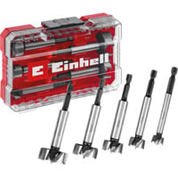 EINHELL Forstnerbohrer-Satz, 5-teilig rot/transparent, 1/4", in M-CASE 