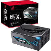 ASUS ROG Thor 1600W Titanium III EVO (ROG Equalizer), PC-Netzteil schwarz, 2x 12 Pin High Power GPU, 4x PCIe, Kabelmanagement, 1600 Watt