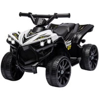 Jamara Ride-on Quad Storm Rider, Kinderfahrzeug schwarz/weiß, Lithium-Ionen-Akku