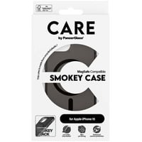 PanzerGlass Urban Combat Smokey Case, Handyhülle schwarz, iPhone 15, MagSafe