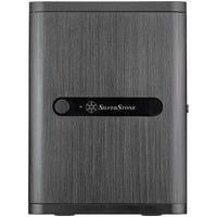 SilverStone SST-CS240, Tower-Gehäuse schwarz, NAS-Gehäuse