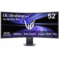 LG UltraGear evo G9 52G930B-B, Gaming-Monitor 131 cm (52 Zoll), schwarz, WUHD, VA, Curved, Free-Sync Premium, 240Hz Panel