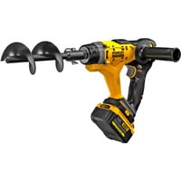Stanley Akku-Erdbohrer (SFMCGA75M1-QW), 18Volt schwarz/gelb, Li-Ion-Akku 4,0Ah