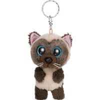NICI Schlüsselanhänger GLUBSCHIS Siamkatze Selma, Schlüsselring beige