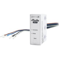 Shelly 3EM-63W Gen3, Kabelmodell, 0%, Messgerät weiß, 0% MWST, Energiemessung für PV-Anlagen