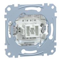 Merten Ausschalter Einsatz 2-polig 10 Ampere 10 AX 250 Volt Wechselstrom MEG3112-0000 Retail