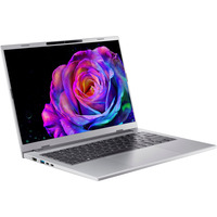 Acer Aspire 14 AI OLED (NX.JNQEG.00C), Notebook silber, Intel® Core™ Ultra 5 226V, Intel® Arc™ 130V, 16 GB LPDDR5X, 512 GB (512 GB SSD), Windows 11 Home