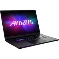 GIGABYTE AORUS MASTER 16 6YJM5DEE65SP, Gaming-Notebook grau, AMD Ryzen 9 9955HX3D, NVIDIA GeForce RTX 5080, 32 GB DDR5, 2 TB (1 TB SSD & 1 TB SSD), Windows 11 Pro