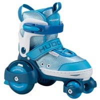 HUDORA Rollschuhe My First Quad Gr. 30-33 cyan