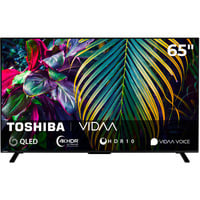 Toshiba 65QV2363DA, QLED-Fernseher 164 cm (65 Zoll), schwarz, UltraHD/4K, Triple Tuner, Smart TV, VIDAA
