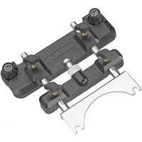 DEWALT Führungsschienen-Adapter DWS5031, für Oberfräsen schwarz, für den Einsatz mit DEWALT Führungsschienen