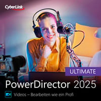 CyberLink PowerDirector 2025 Ultimate, Multimedia-Software Deutsch