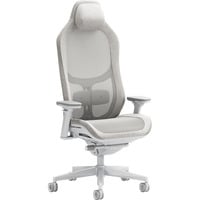 Fractal Design Refine 2 Mesh Light, Gaming-Stuhl hellgrau/weiß