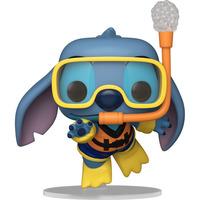 Funko Disney Lilo and Stitch Serie 4 Snorkeling Stitch Vinylfigur ca. 10,7 cm groß, Spielfigur 
