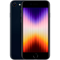 Apple iPhone SE 3. Generation (2022) 64GB Generalüberholt, Handy Mitternacht, iOS