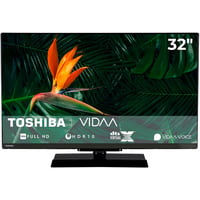 Toshiba 32LV3E63DA, LED-Fernseher 80 cm (32 Zoll), schwarz, FullHD, Triple Tuner, SmartTV, VIDAA