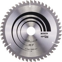 Bosch Professional PRO Wood Kreissägeblatt, Ø 216mm, 48Z Bohrung 30mm, für Kapp- & Gehrungssägen