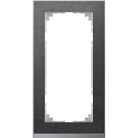 Merten Decor Rahmen 2-fach schiefer, Retail
