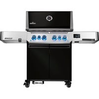 Napoleon Gasgrill Prestige 500 Connected edelstahl/schwarz, mit SIZZLE ZONE und Heckbrenner, Modell 2025