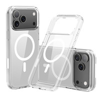 Nevox StyleShell SHOCKFlex, Handyhülle transparent, iPhone 17 Pro / iPhone 18 Pro, kompatibel mit MagSafe