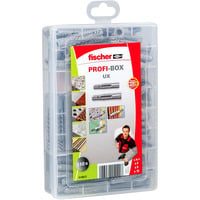 fischer Meister-Box Universaldübel UX / UX-R hellgrau, 110-teilig