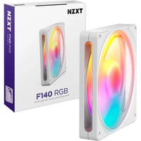 NZXT F140 RGB, Gehäuselüfter weiß, 140 mm