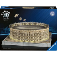 Ravensburger 3D Puzzle Iconics: Kolosseum Rom - mit Licht 216 Teile