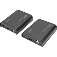 Digitus HDMI KVM IP Extender Set, KVM-Switch 