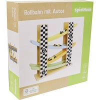 VEDES Rollbahn mit Autos, Kugelbahn holz