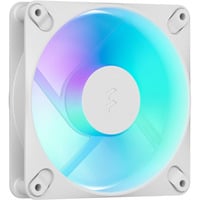 Fractal Design Dynamic 3 120 RGB, Gehäuselüfter weiß, Reverse, White, 120 mm