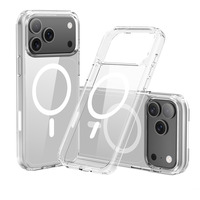Nevox StyleShell SHOCKFlex, Handyhülle transparent, iPhone 17 Pro Max /iPhone 18 Pro Max , kompatibel mit MagSafe