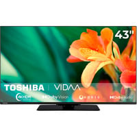 Toshiba 43UV3463DA, LED-Fernseher 108 cm (43 Zoll), schwarz, UltraHD/4K, Triple Tuner, SmartTV, VIDAA