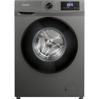 Bomann WA 7185, Waschmaschine titan/schwarz
