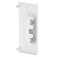 OBO Endstück zum Verschließen der Geräteeinbaukanäle GK E70170RW, Befestigung/Montage weiß, Retail