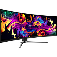 MSI MPG 491CQPDE QD-OLED, Gaming-Monitor 124.5 cm (49 Zoll), schwarz, DQHD, QD-OLED, Curved, Adaptive-Sync, 144Hz Panel